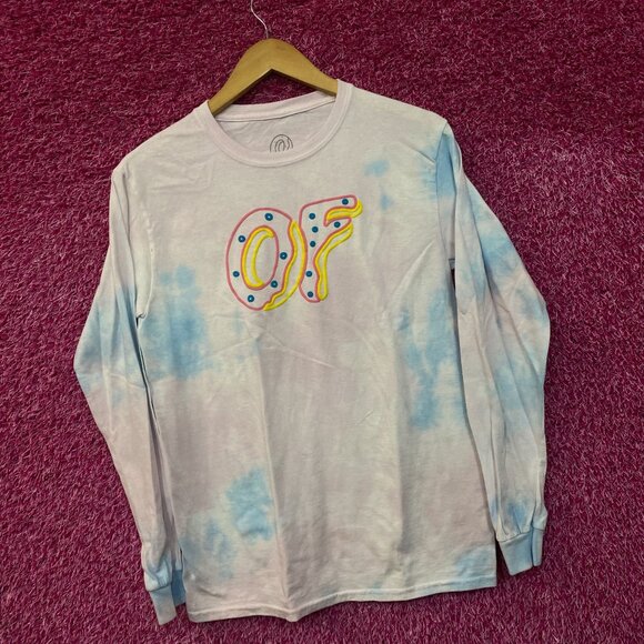 Odd Future Puffy Print OF Logo Sleeve Tshirt size Small - Picture 3 of 5